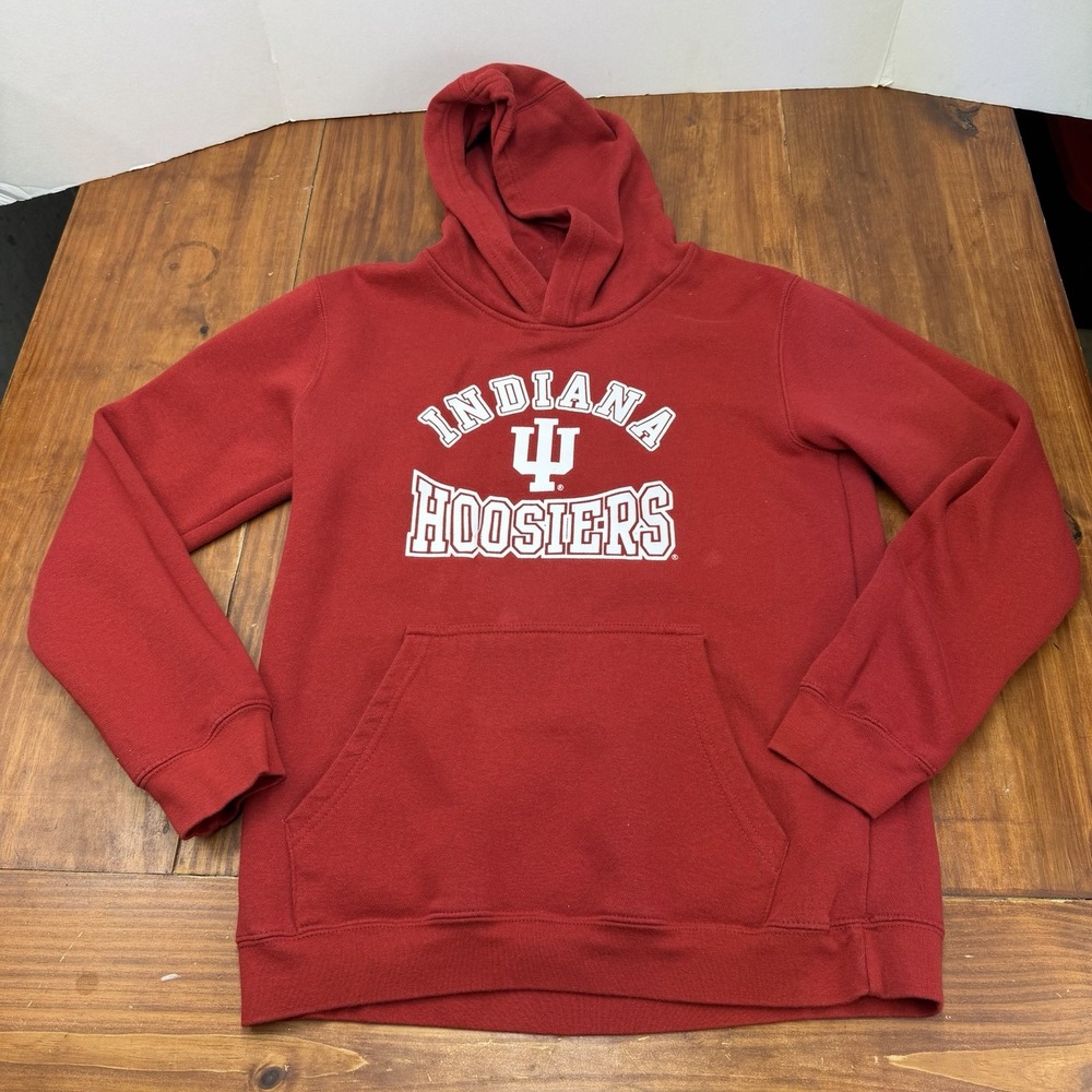 Indiana Hoosiers Football Cignetti Youth XL Sweatshirt Hoover Bison